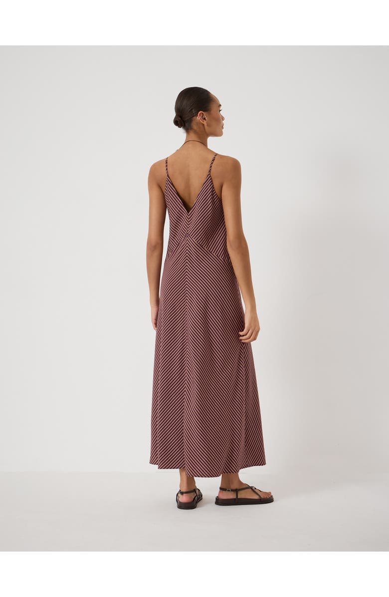 Hush Air Flow Seam Detail Maxi Slip Dress, Alternate, color, Stripe Purple