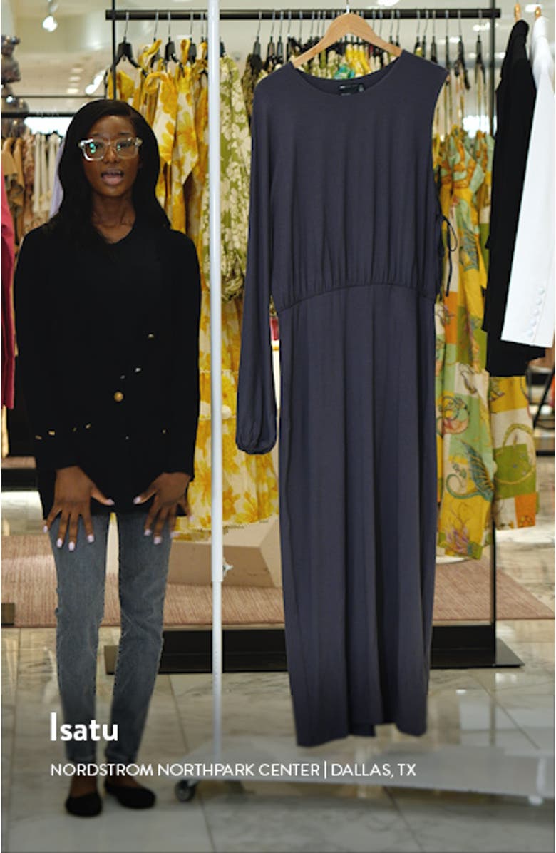 Curve One Sleeve Maxi Dress, sales video thumbnail