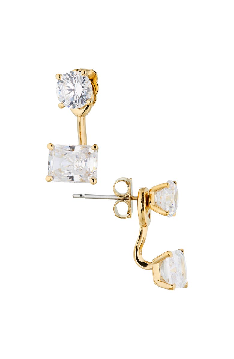 Nadri A La Carte Jacket Earrings, Main, color, Gold