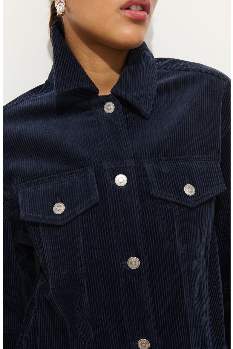 Camden Rider Corduroy Jacket, Alternate, color, DARK NAVY