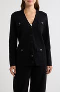 Anne Klein Four-Pocket Cardigan