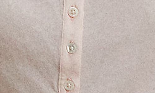 Polo Ralph Lauren Long & Lean Cotton Jersey Lounge Henley In Garden Rose