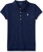 Polo Ralph Lauren Kids' Stretch Cotton Mesh Polo