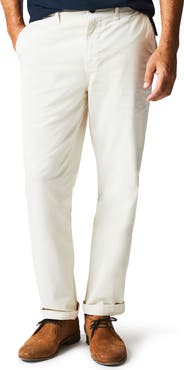 Billy Reid Flat Front Strech Cotton Chinos