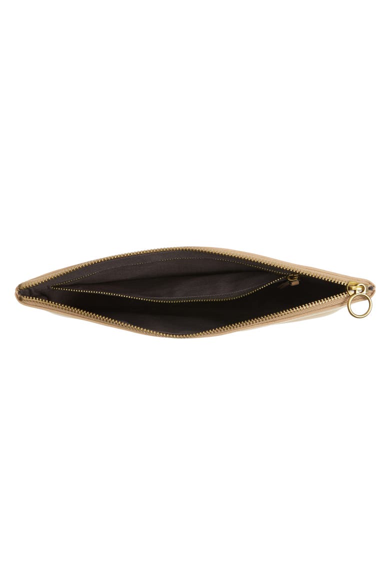 Vacation Large Pouch, Alternate, color, LINEN