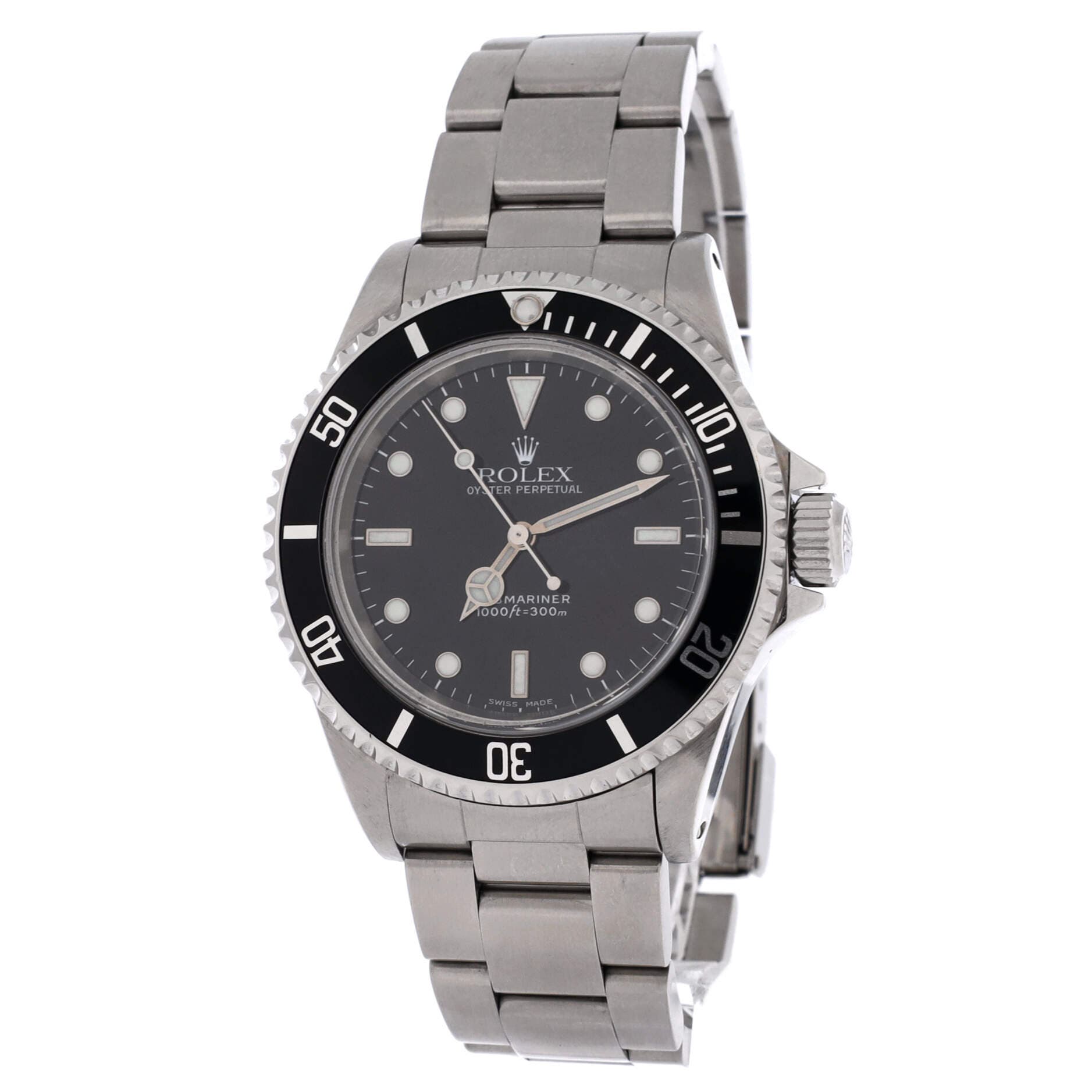 Oyster Perpetual Submariner Automatic Watch Stainless Steel 40, Alternate, color, Metallic Silver