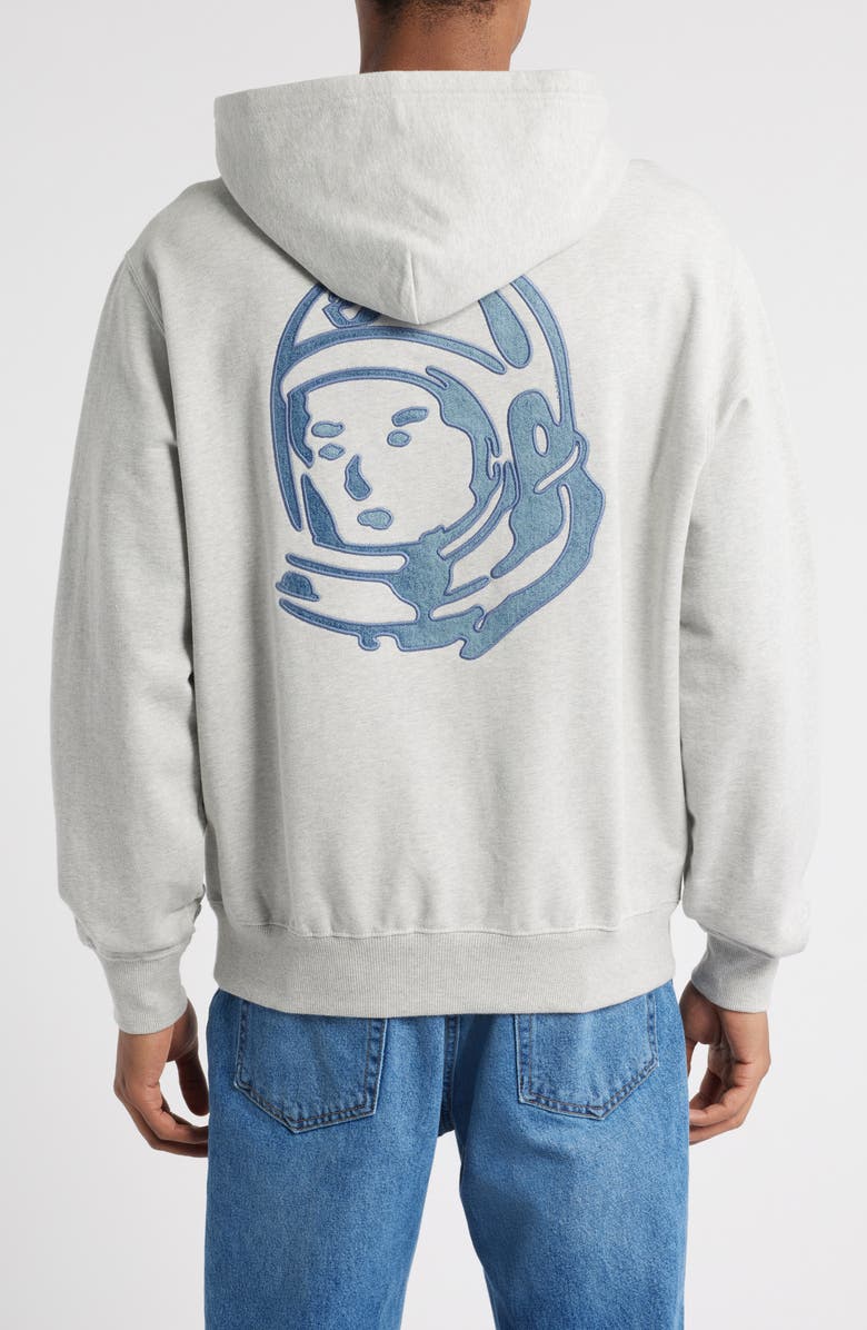 Billionaire Boys Club BB Arch Logo Graphic Hoodie, Alternate, color, Heather Grey