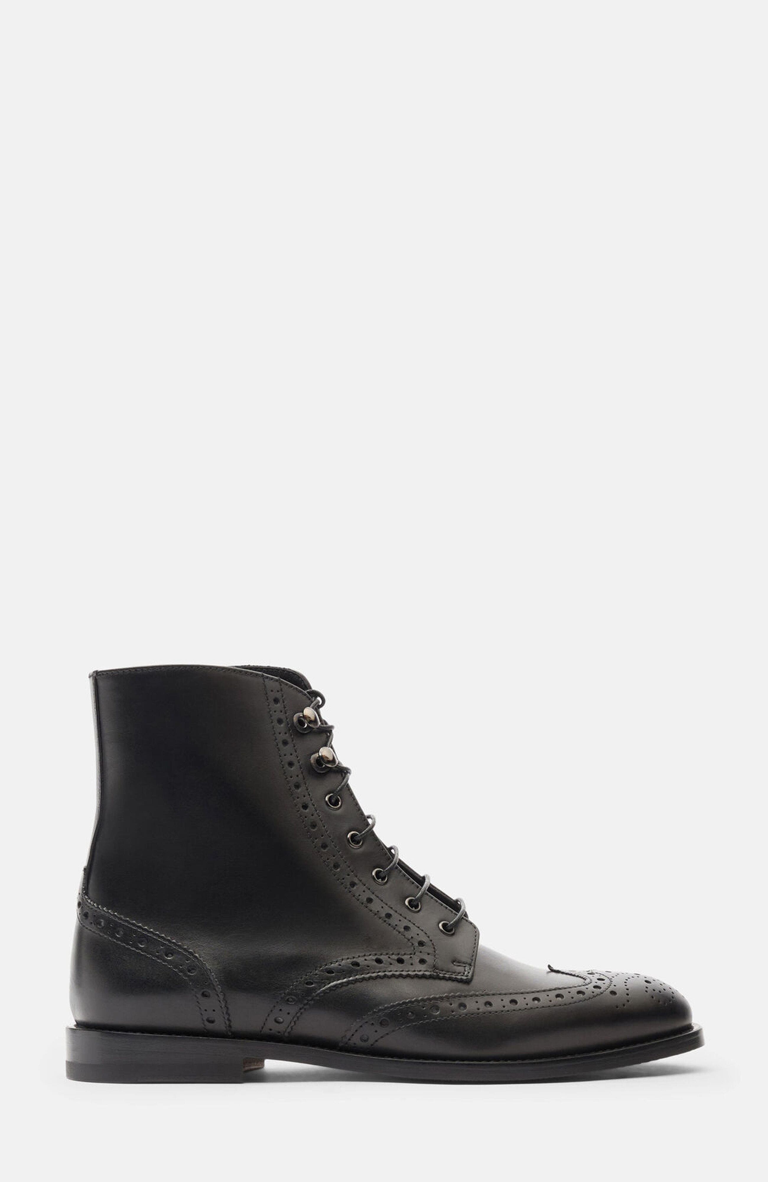 Stefania Boots, Alternate, color, Black - calf