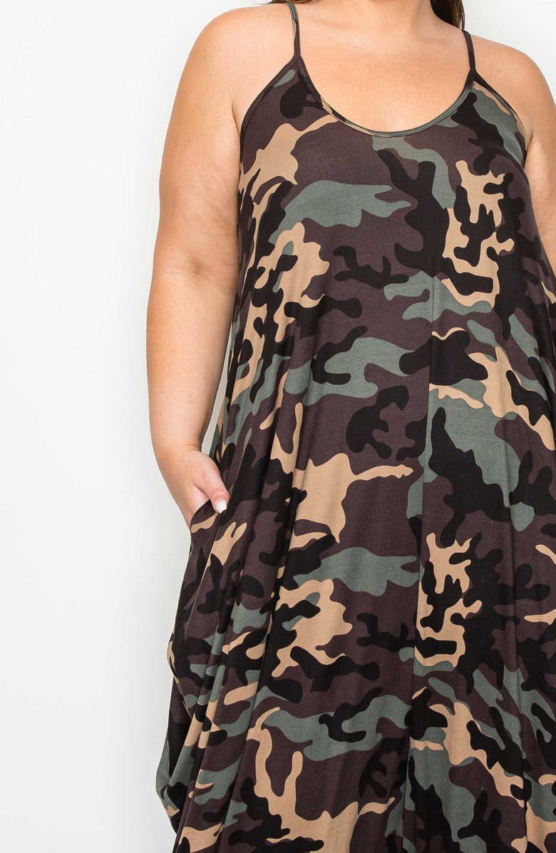L I V D Montana Camo Jumpsuit, Alternate, color, 