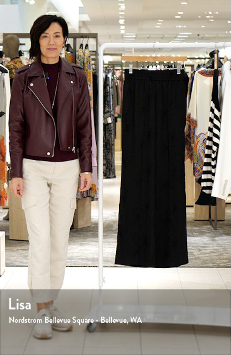 Charli Jacquard Wide Leg Pants, sales video thumbnail