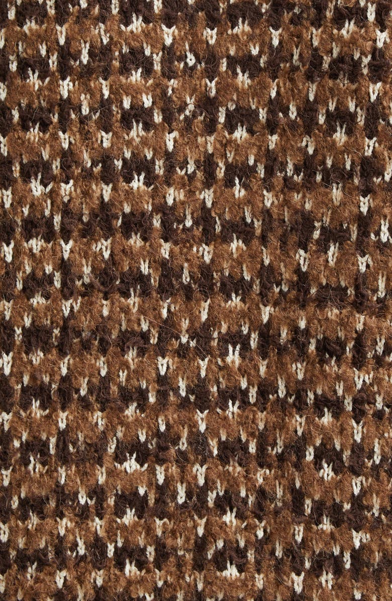 Altuzarra Conroy Wool Blend Tweed Jacket, Alternate, color, Toffee