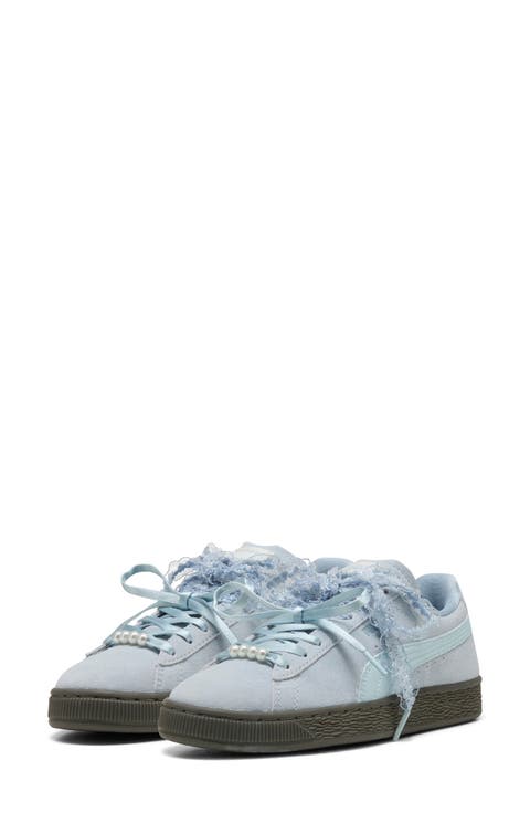 Suede Bloom Sneaker