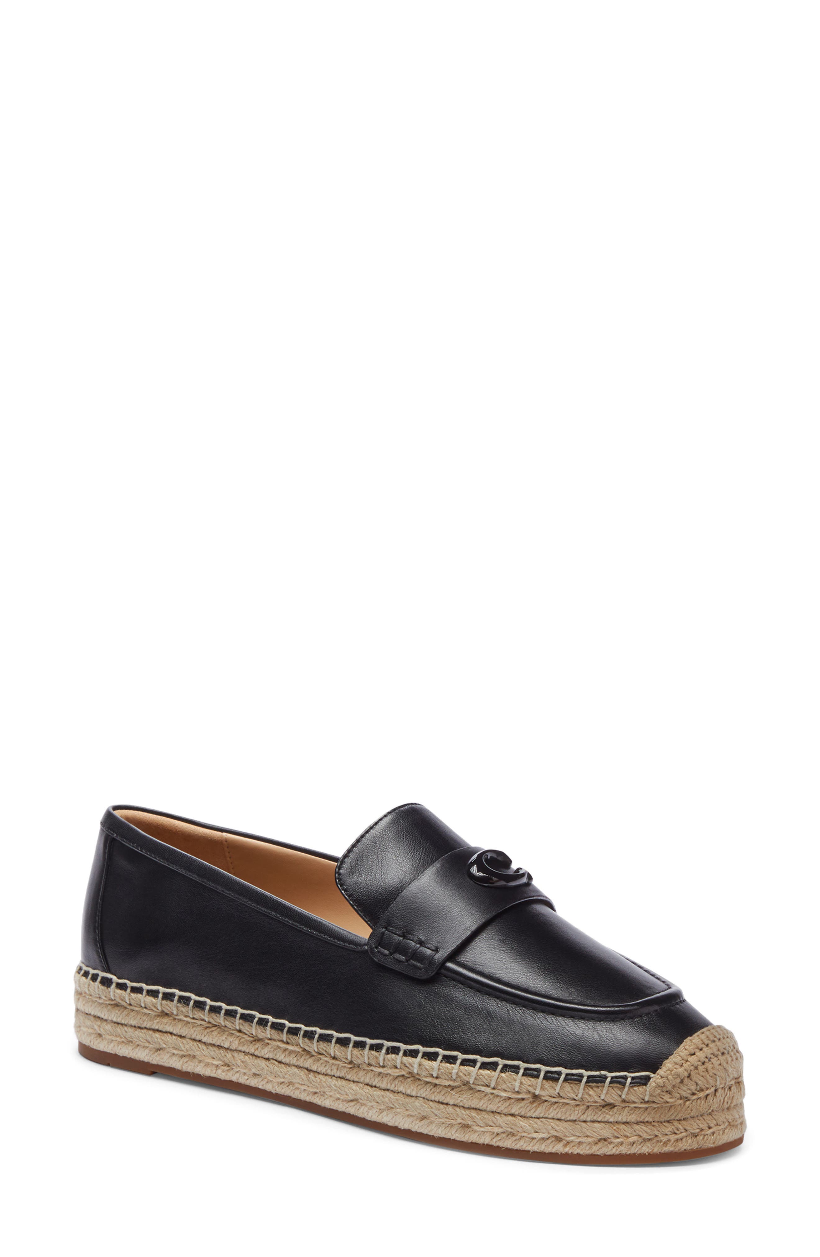 COACH Camilla Platform Espadrille Loafer, Main, color, 