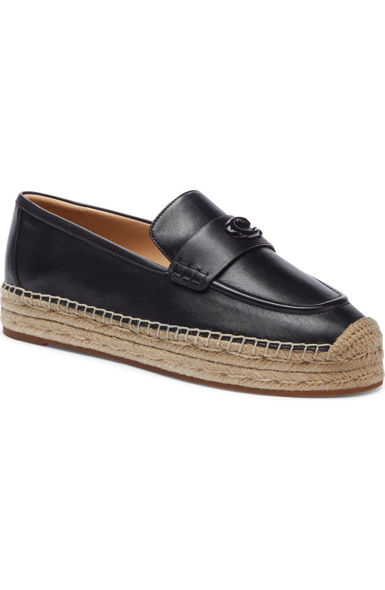 COACH Camilla Platform Espadrille Loafer, Main, color,