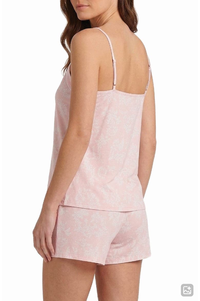 Martha Short Pajamas & Robe Set, Alternate, color, PINK