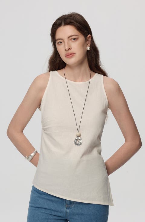 Sienna Pleated Tank