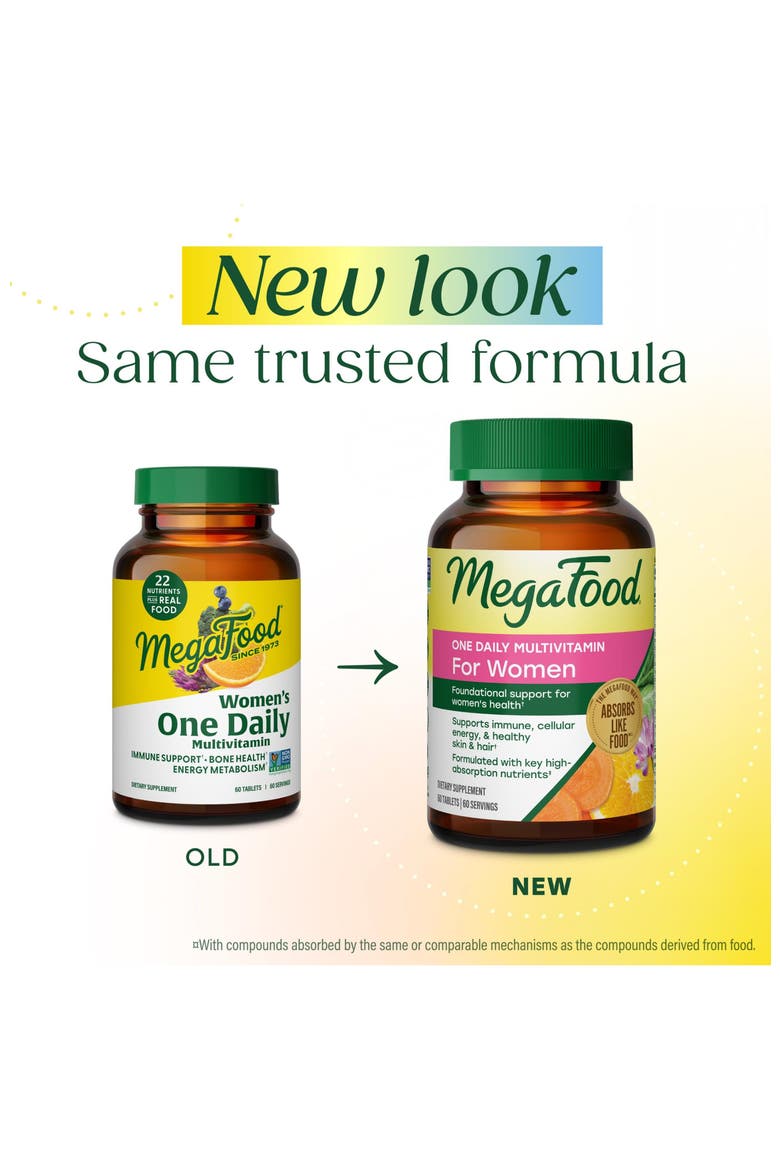 One Daily Multivitamin for Women for Energy Metabolism & Immune Support, Vegetarian, 30 Tablets, Alternate, color, None