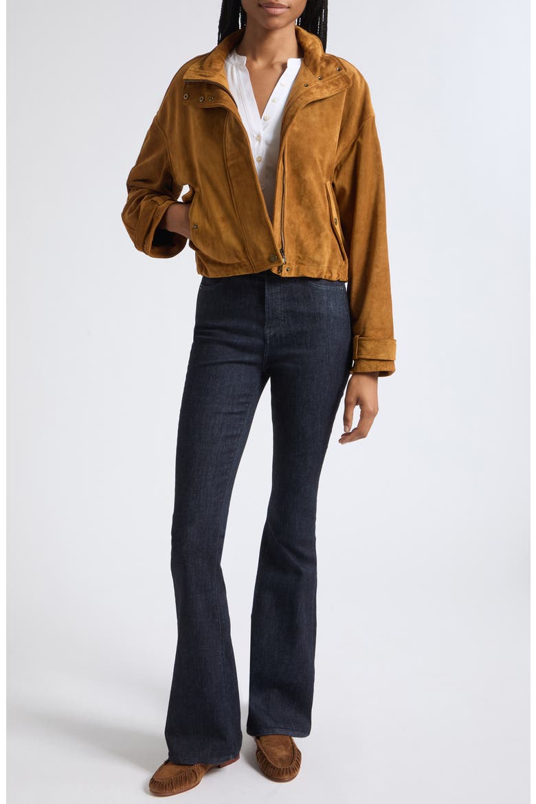Beverly High Waist Skinny Flare Jeans, Alternate, color, INDIGO RINSE