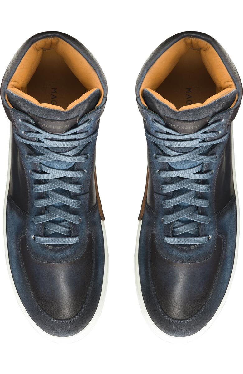 Magnanni Rubio Leather Sneaker, Alternate, color,