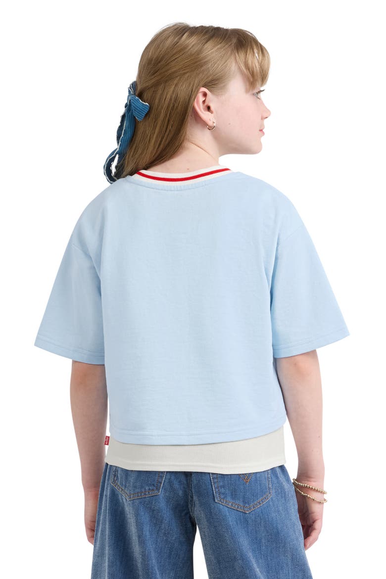 Kids' 2-Piece Layered Logo Tee & Tank Set, Alternate, color, ANGEL FALLS