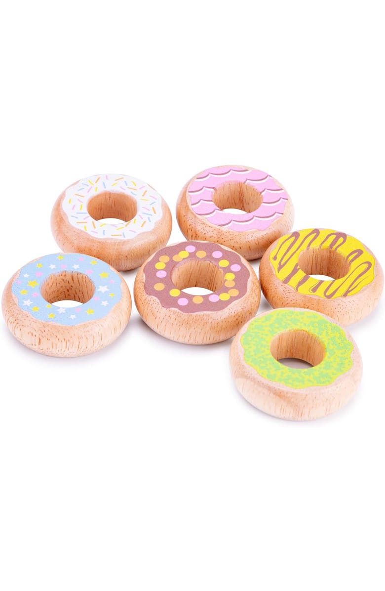 NEW CLASSIC TOYS Donuts 6-pieces, Alternate, color, Multi