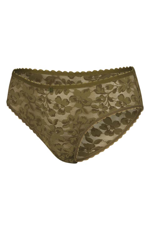 Lavish Lace Hipster Briefs (Regular & Plus)