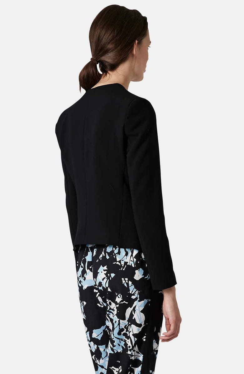 Topshop Open Front Blazer, Alternate, color,