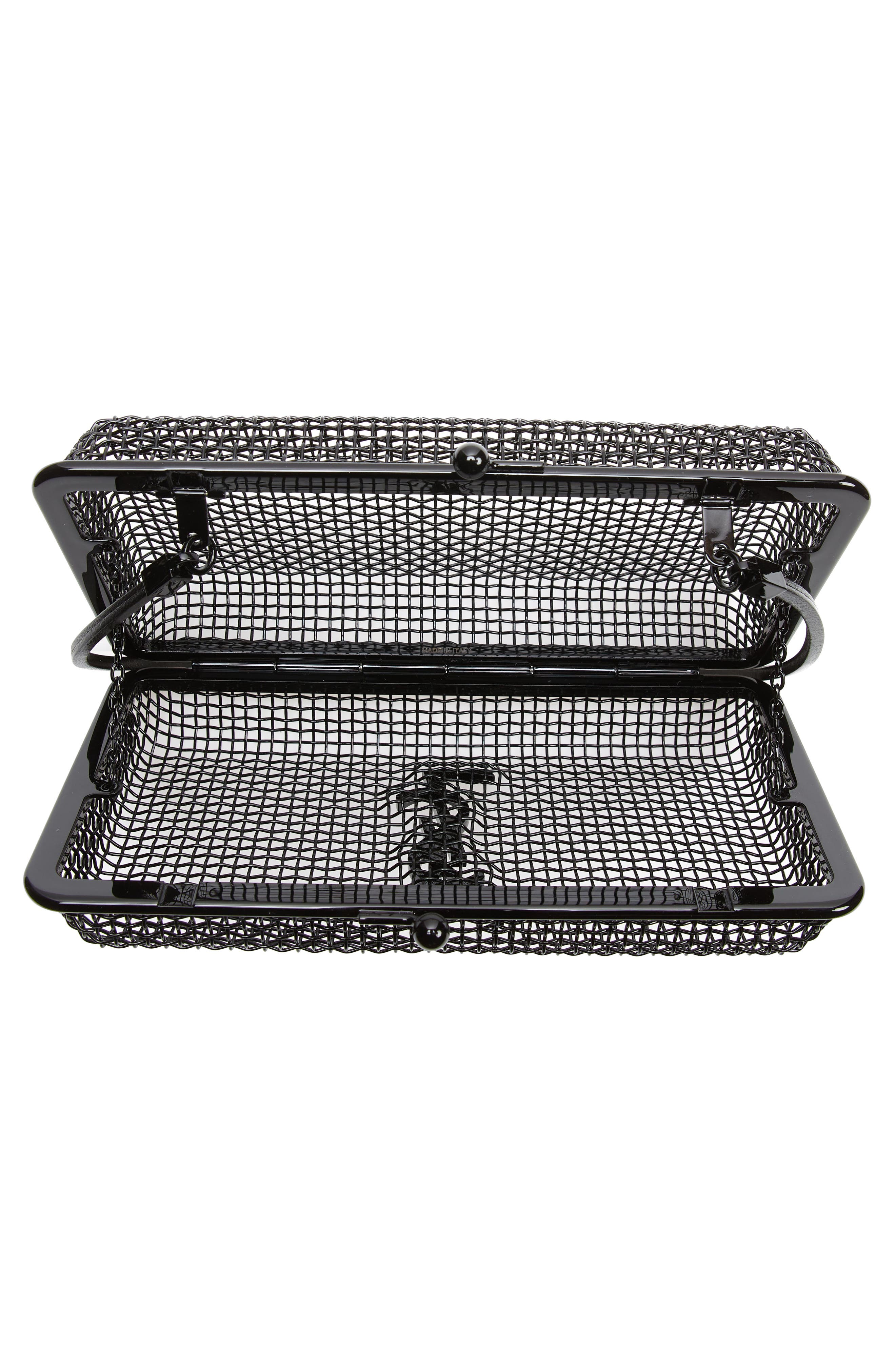 Saint Laurent Cage Clutch, Alternate, color, 