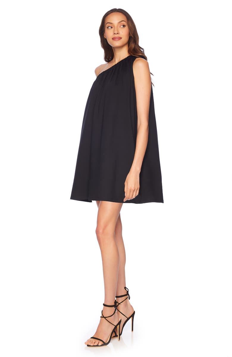 Susana Monaco One-Shoulder Trapeze Minidress, Alternate, color, 
