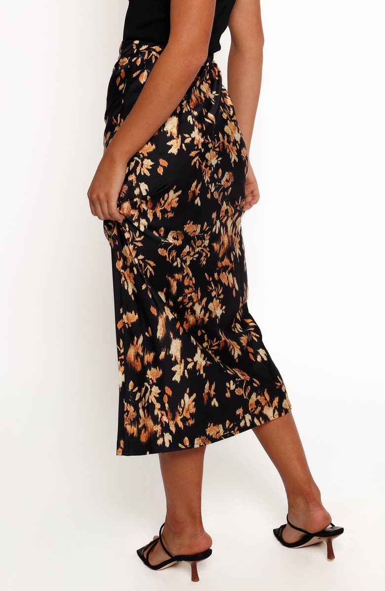 Petal & Pup Kenna Satin Midi Skirt, Alternate, color, 