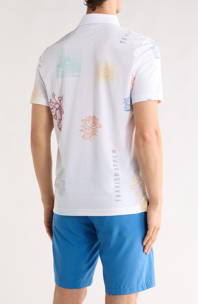 TravisMathew Passport Polo, Alternate, color, White