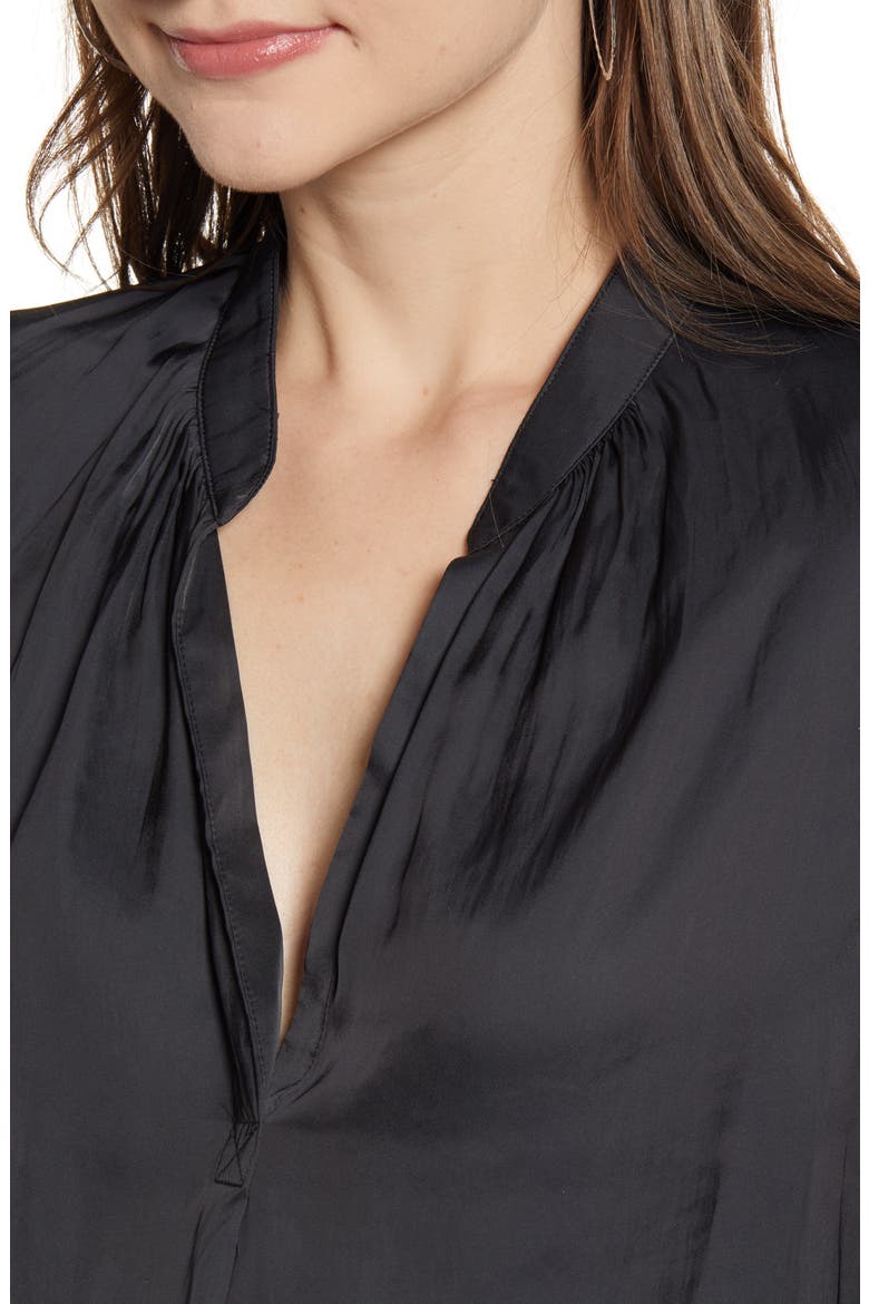 Tink Blouse, Alternate, color, NOIR