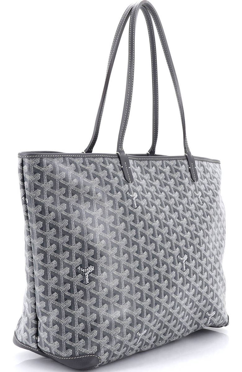 Pre-Owned Goyard Artois Tote Coated Canvas MM, Alternate, color, Gray