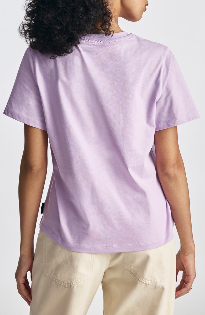 Brooklyn Industries Orchid Cotton Graphic T-Shirt, Alternate, color, Orchid Bloom