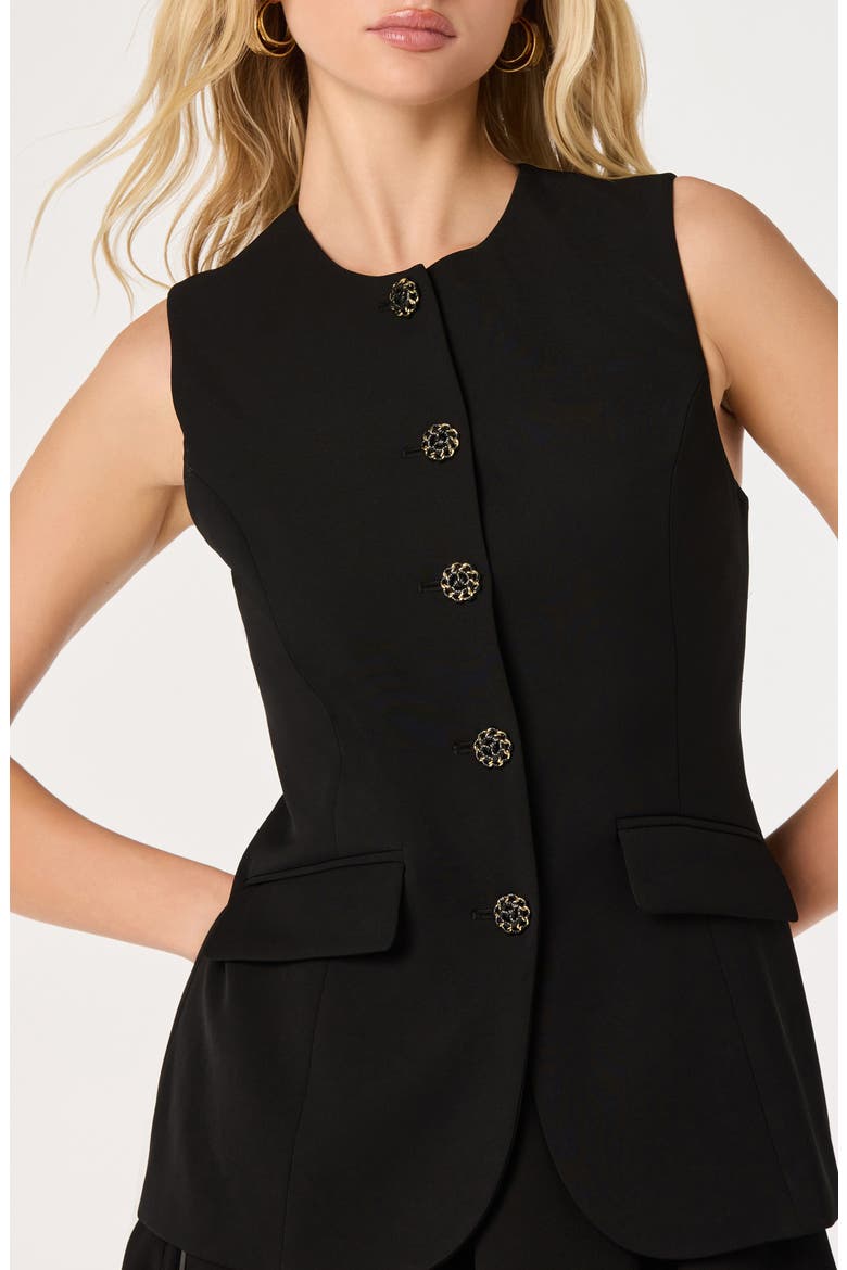 Christen Sleeveless Dress, Alternate, color, BLACK
