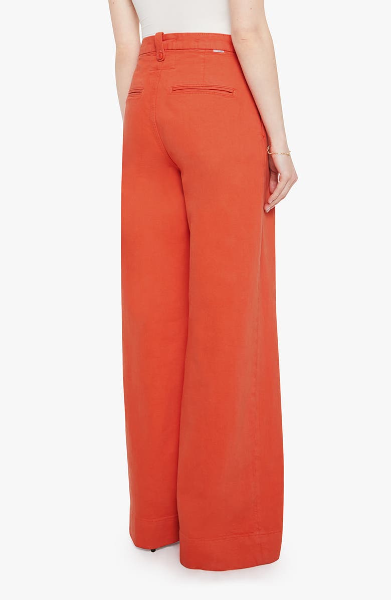 MOTHER The Under Wraps High Waist Wide Leg Pants, Alternate, color, Devil May Care Poinciana
