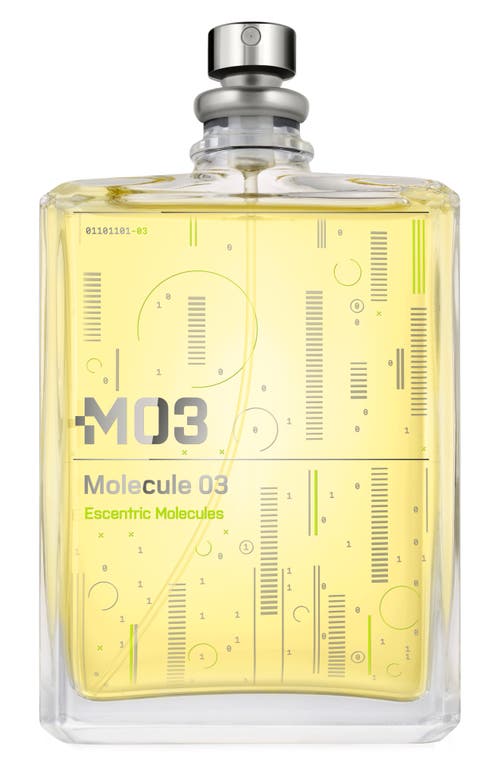 Escentric Molecules Molecule 03 Eau De Toilette In No Color