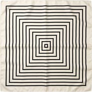 MARCUS ADLER Geo Print Satin Scarf