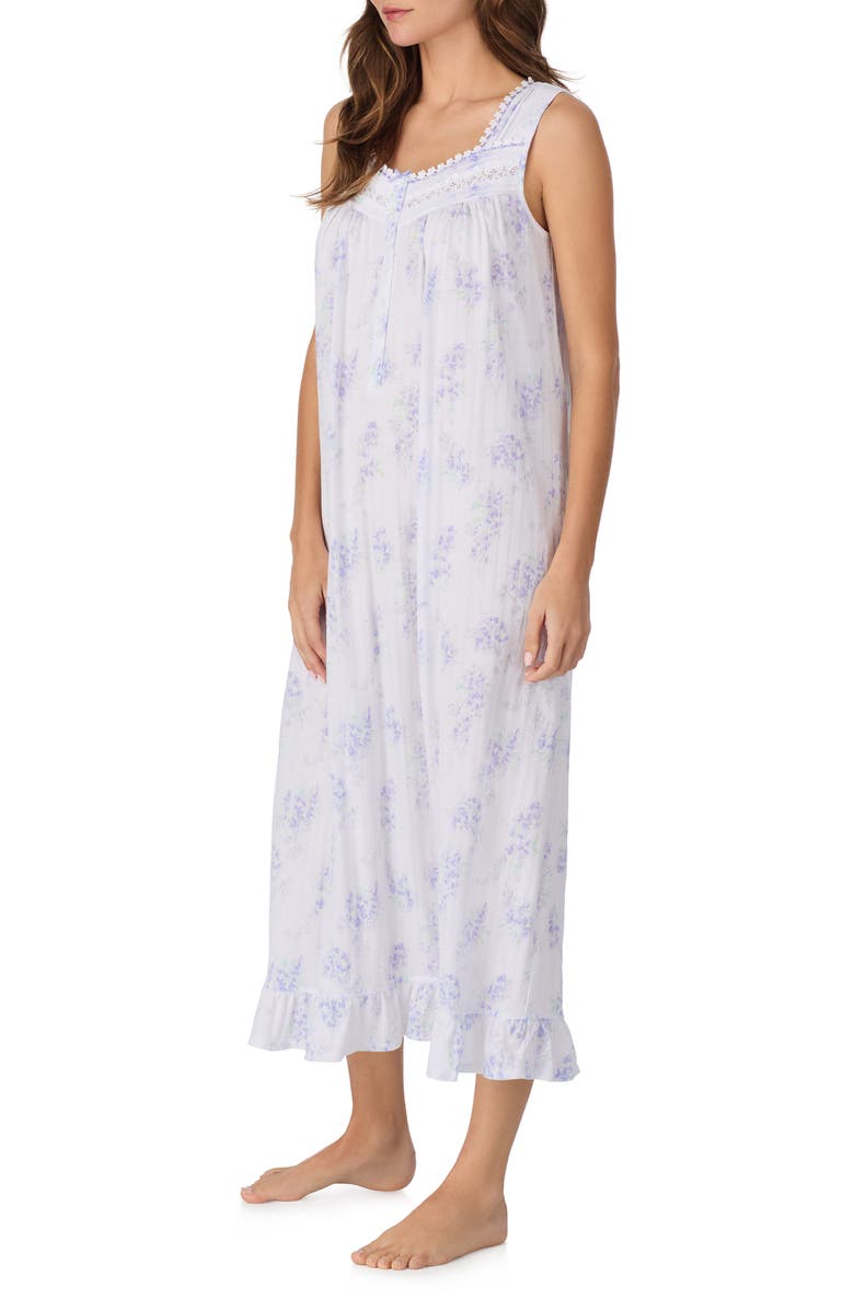 Eileen West Sleeveless Cotton Ballet Nightgown, Alternate, color, 
