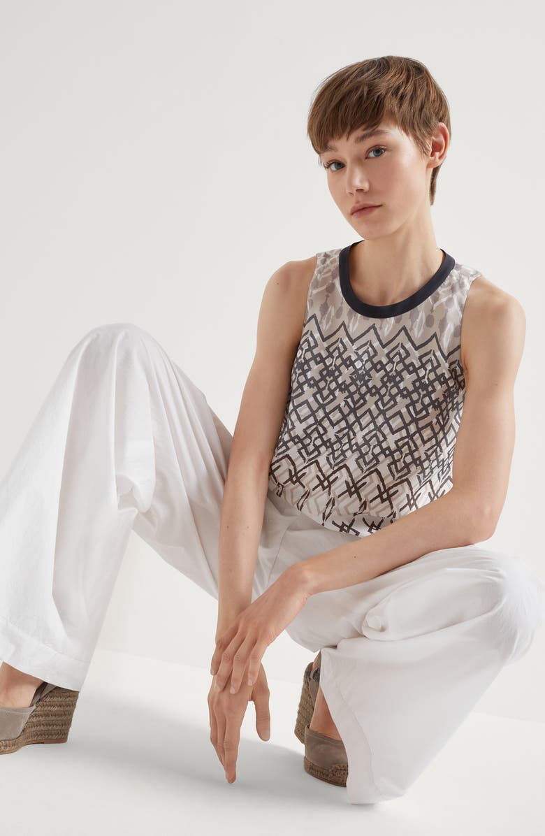 Brunello Cucinelli Top with monili, Alternate, color, 