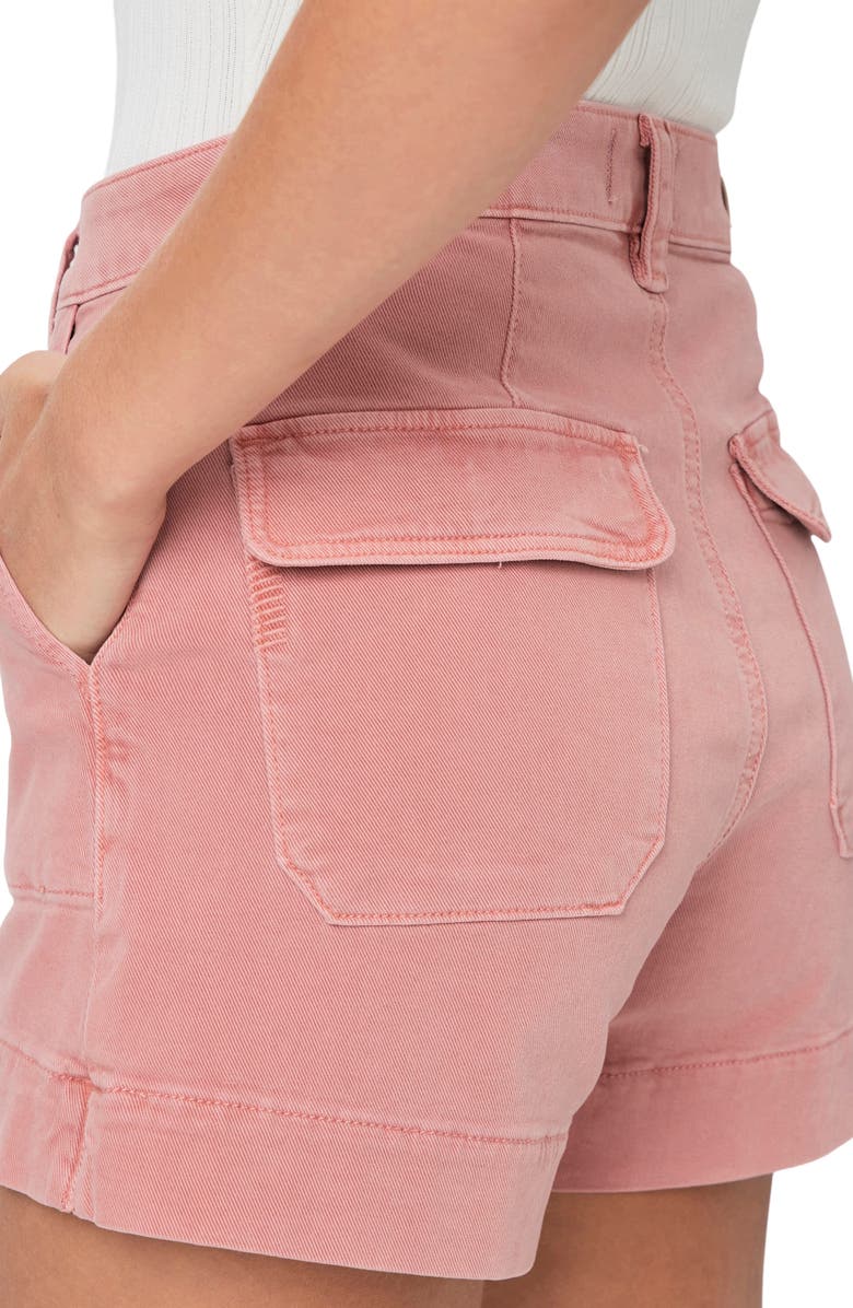 PAIGE Mayslie Denim Shorts, Alternate, color, Vpnktrrcta