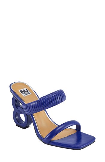 Ninety Union Raddle Square Toe Sandal In Purple