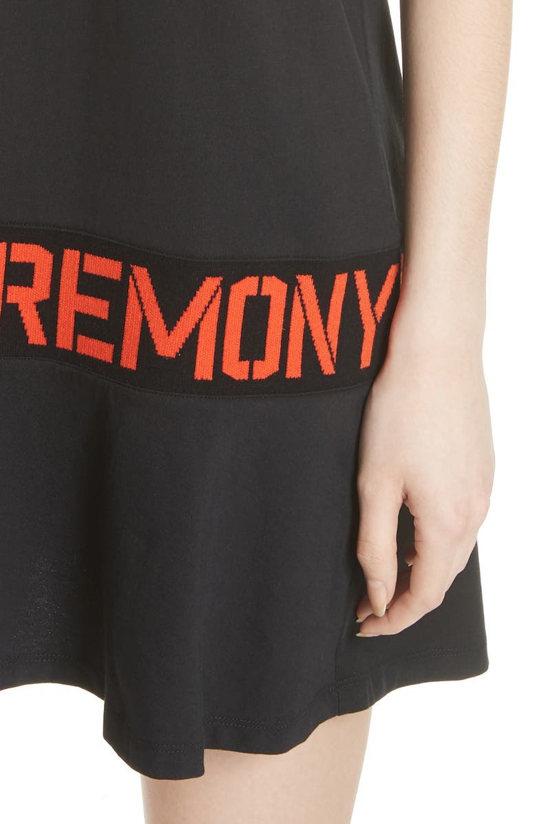 Opening Ceremony Stencil Logo T-Shirt Dress, Alternate, color, 