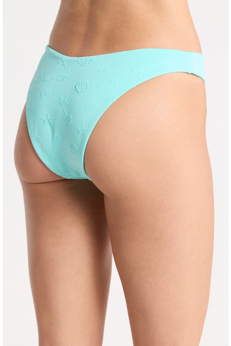 Polo Cheeky Bikini Bottoms, Alternate, color, AQUA SKY