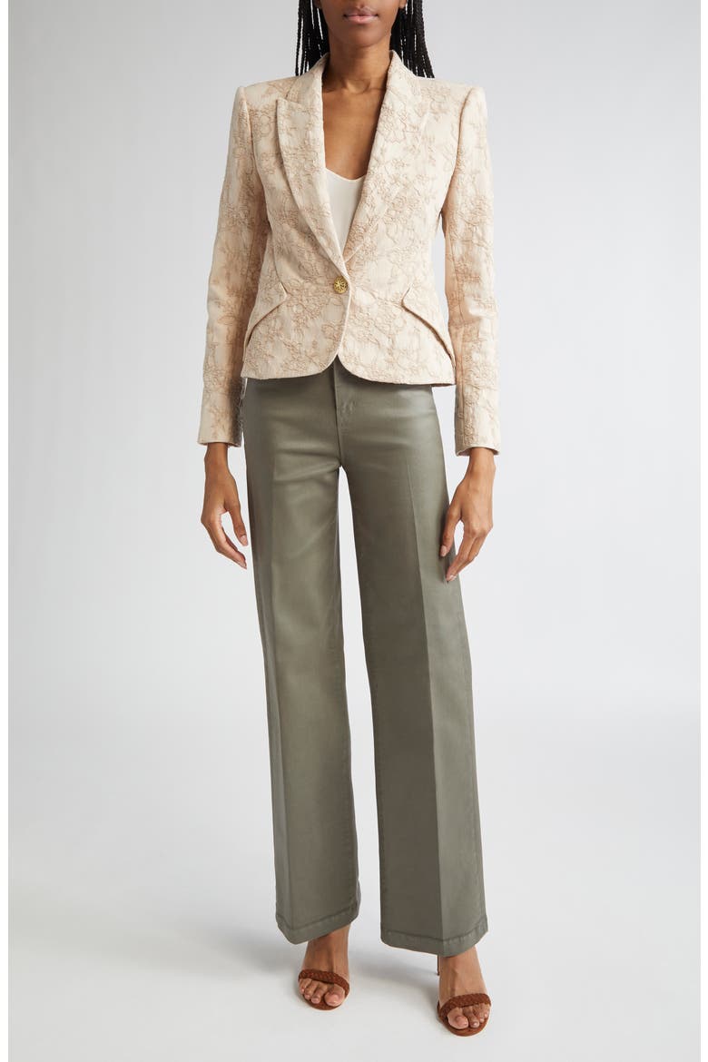 Jennah Crinkled Cotton Twill Blazer, Alternate, color, NEUTRAL CRINKLE TWILL
