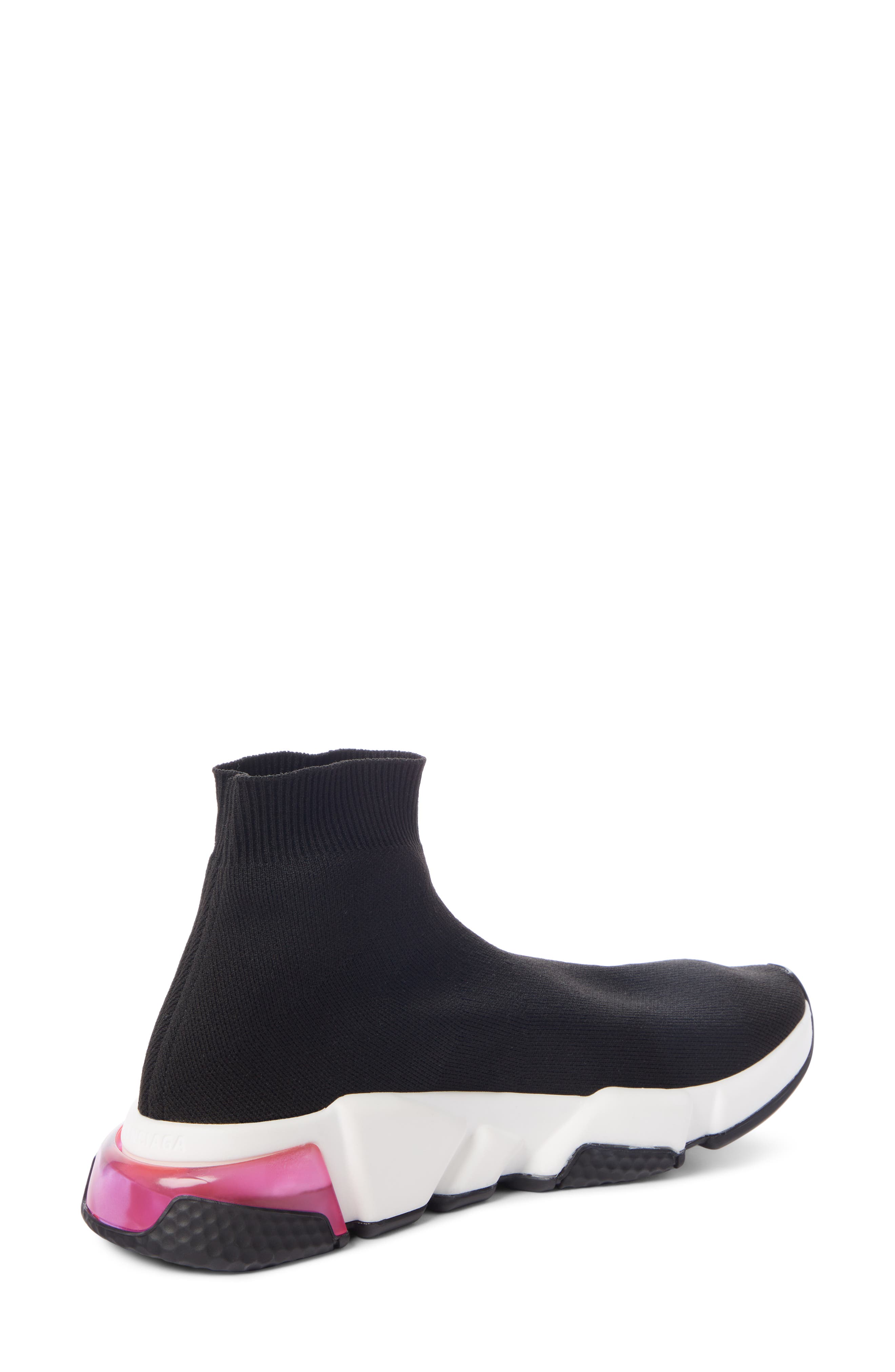 Balenciaga Mid Speed Sock Sneaker, Alternate, color, 