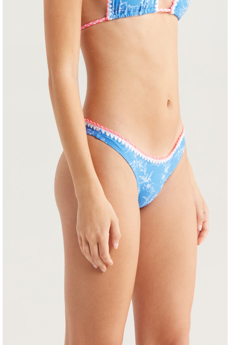 Crochet Trim Bikini Bottoms, Alternate, color, RODEO ROMEO