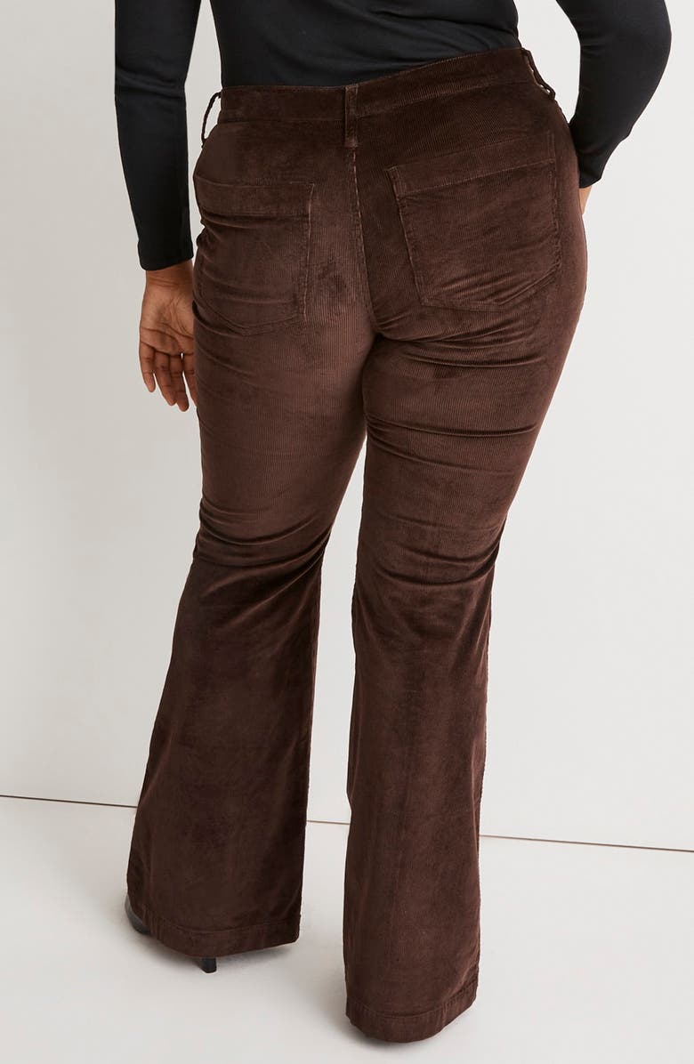 Madewell Perfect Flare Corduroy Pants, Alternate, color,