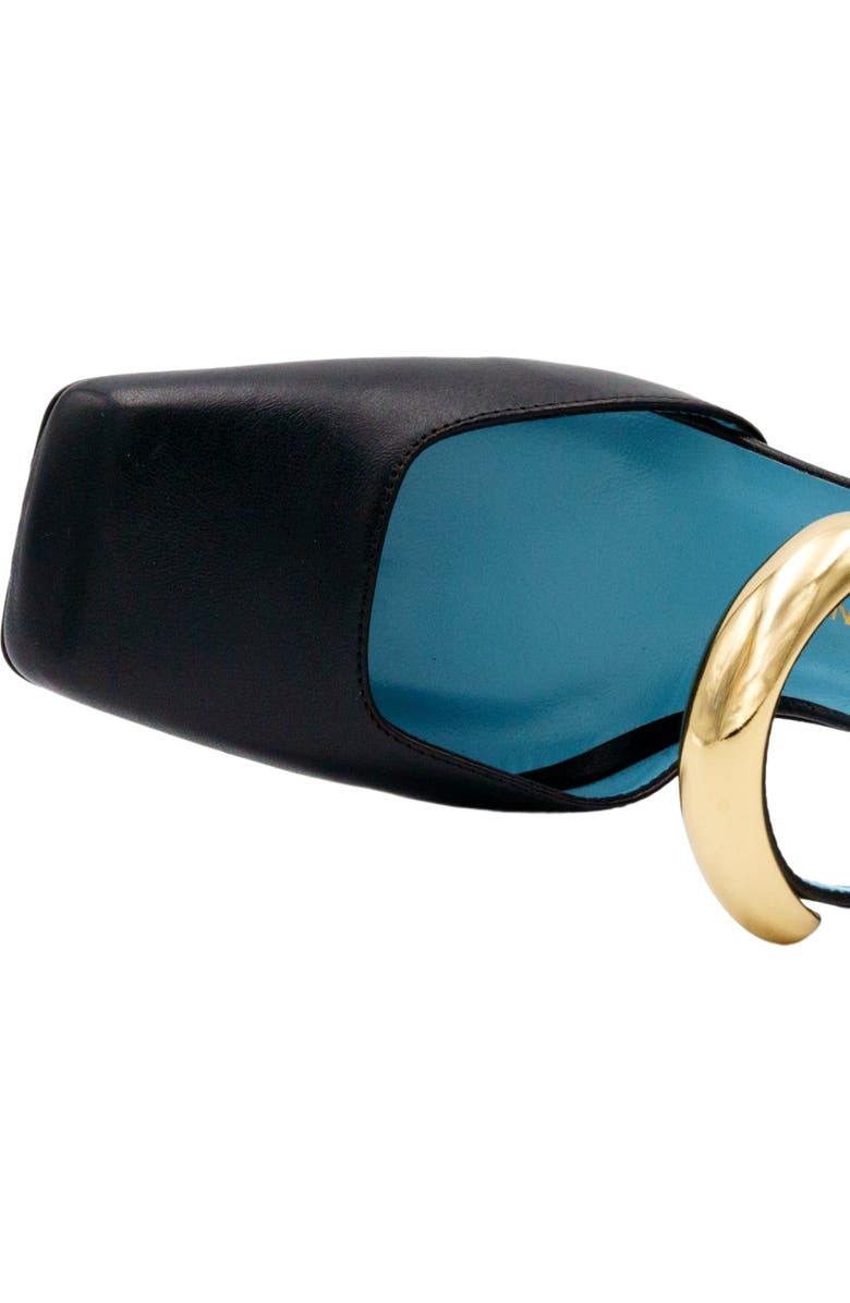 Valentina Rangoni Zenobla Quarter Strap Pump, Alternate, color, Black