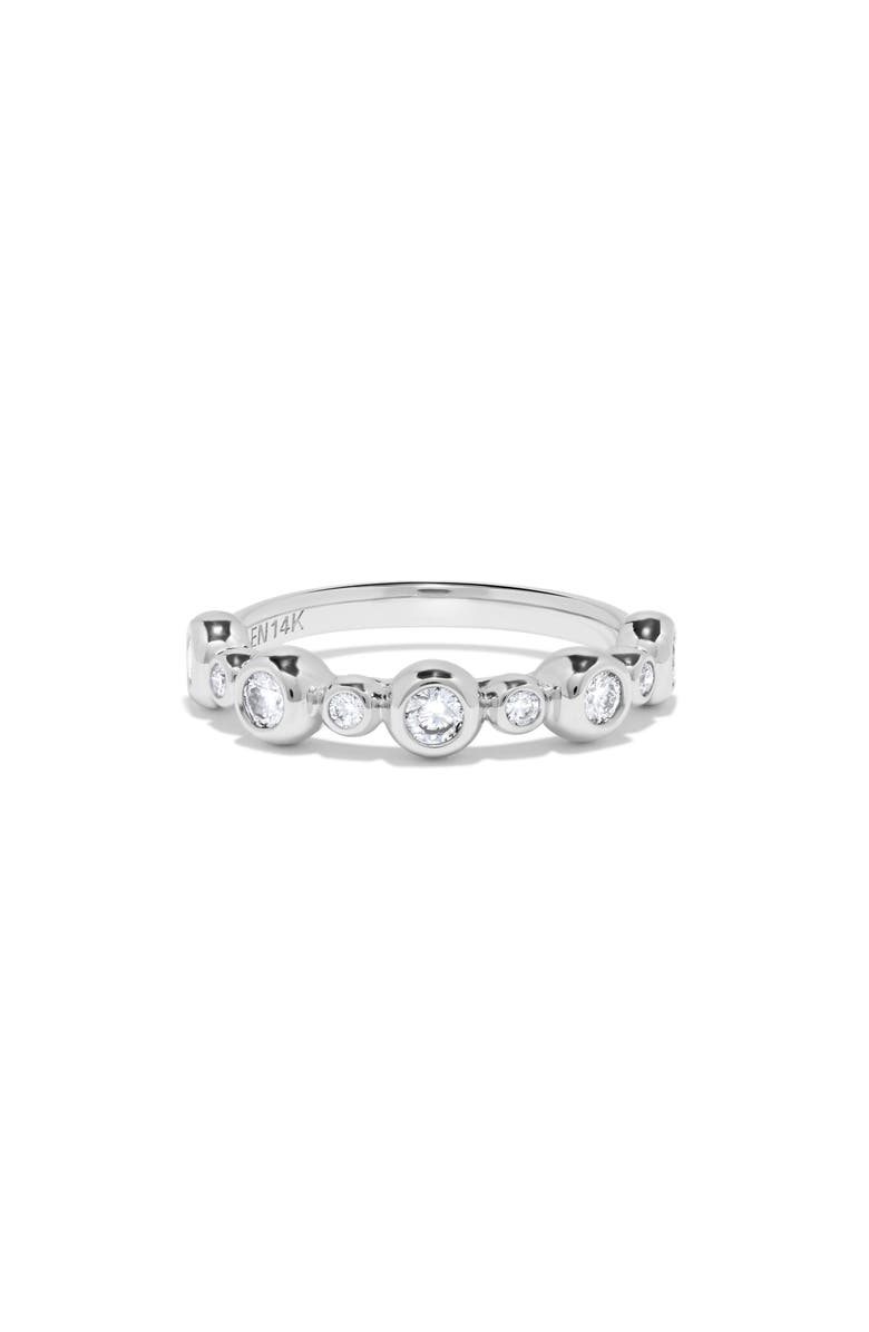 H.J. Namdar Bezel Diamond Stacking Ring, Main, color, 